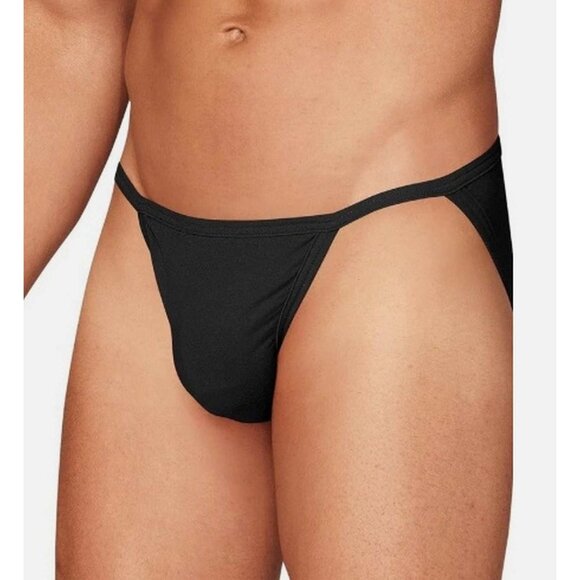 Hanes Comfort Flex Fit Mens String Bikini Underwear 6 Pack SMALL (4141) - Picture 2 of 6